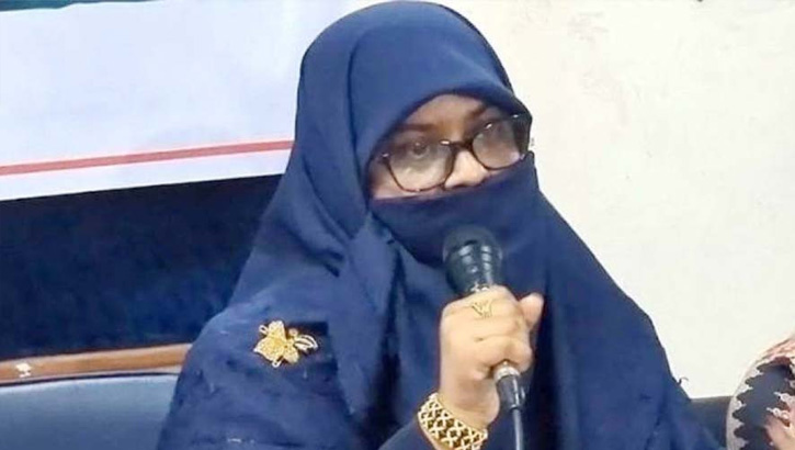 জামায়াতের সাবিকুন্নাহারের বছরে আয় ১৬ লাখ টাকা